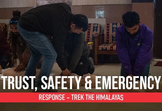 Trust, Safety & Emergency Response – Trek The Himalayas
