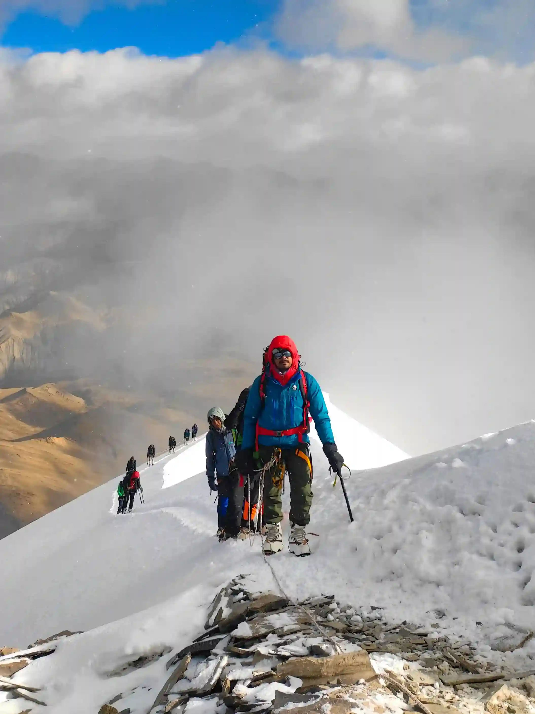 Kang yatse 1 & 2 Twin Peak Expedition